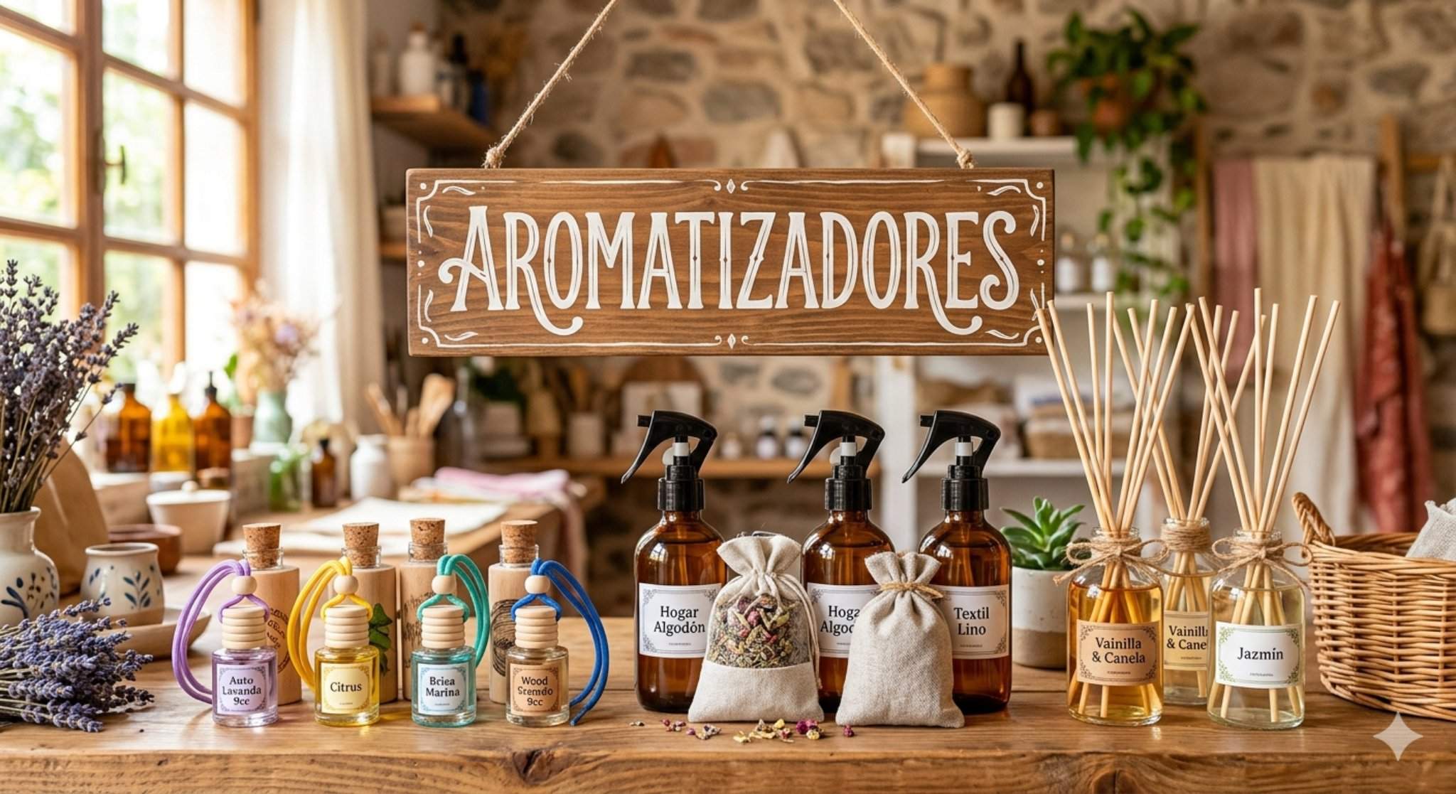 AROMATIZADORES/TEXTIL/DIFUSORES