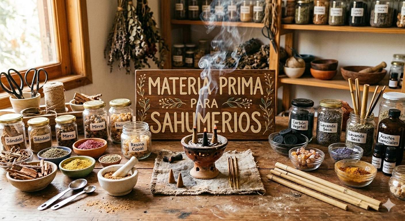 MATERIA PRIMA PARA SAHUMERIOS