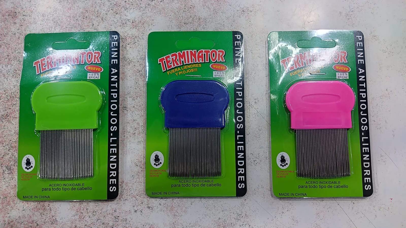 💈✨ Peine Caspero de Metal ✨💈