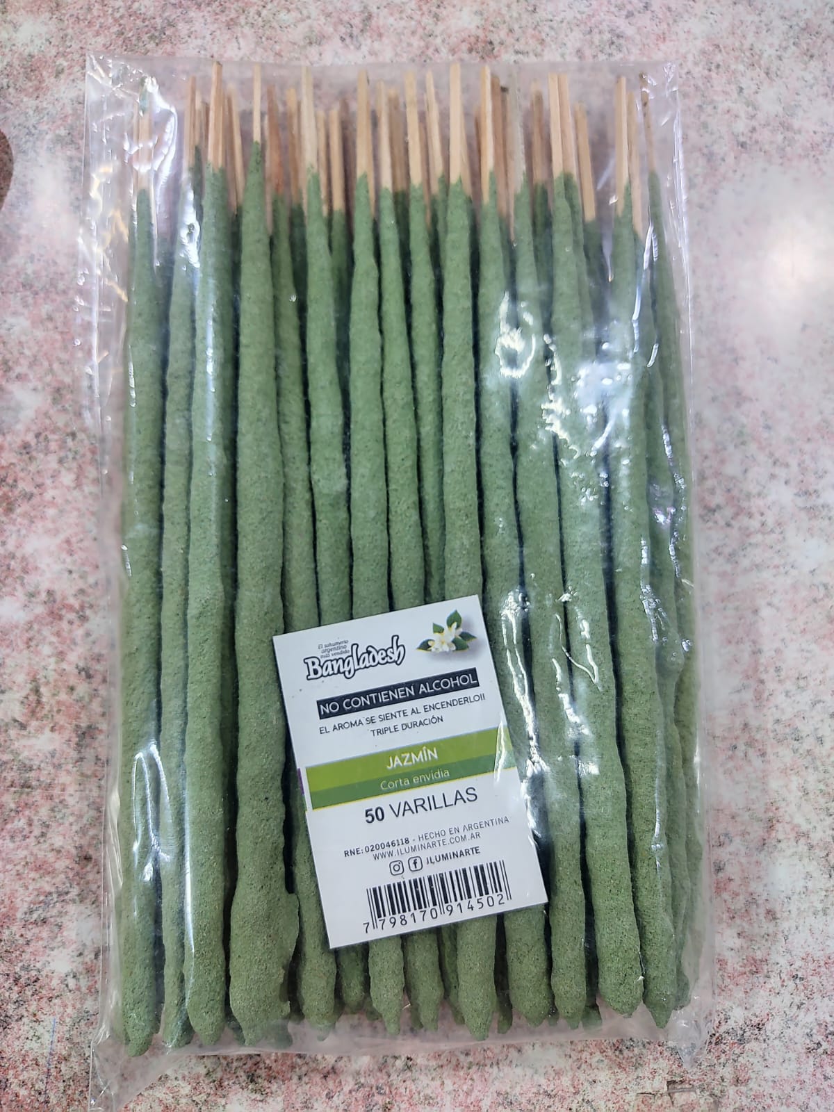 Sahumerios Bangladesh triple empaste (Pack x50 varillas) ✨🌿