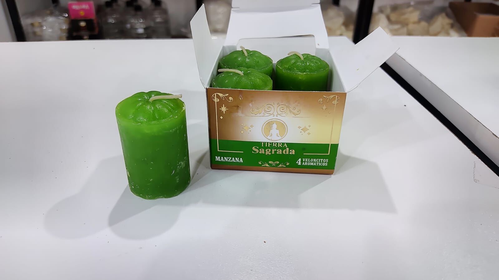 🕯️🌸 Veloncitos Aromáticos de 1 Día – Caja x4 ✨