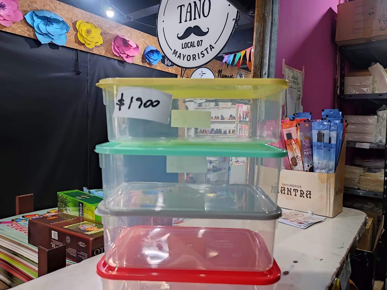 📦 Tupper Rectangular de 2,5 L — Cómodo y Súper Resistente