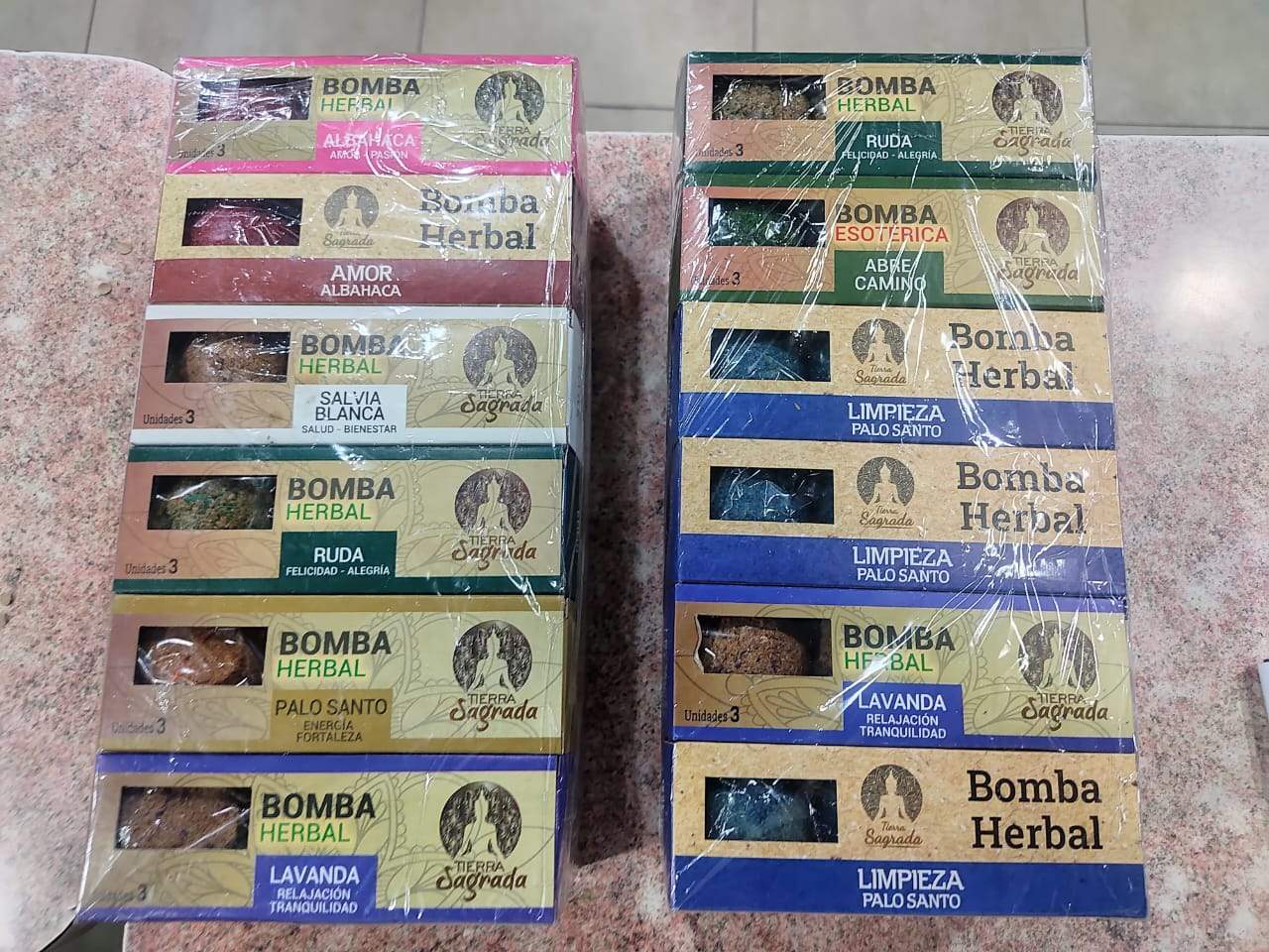 🌟 Esferas Tierra Sagrada (Caja x3 unidades) 🌟