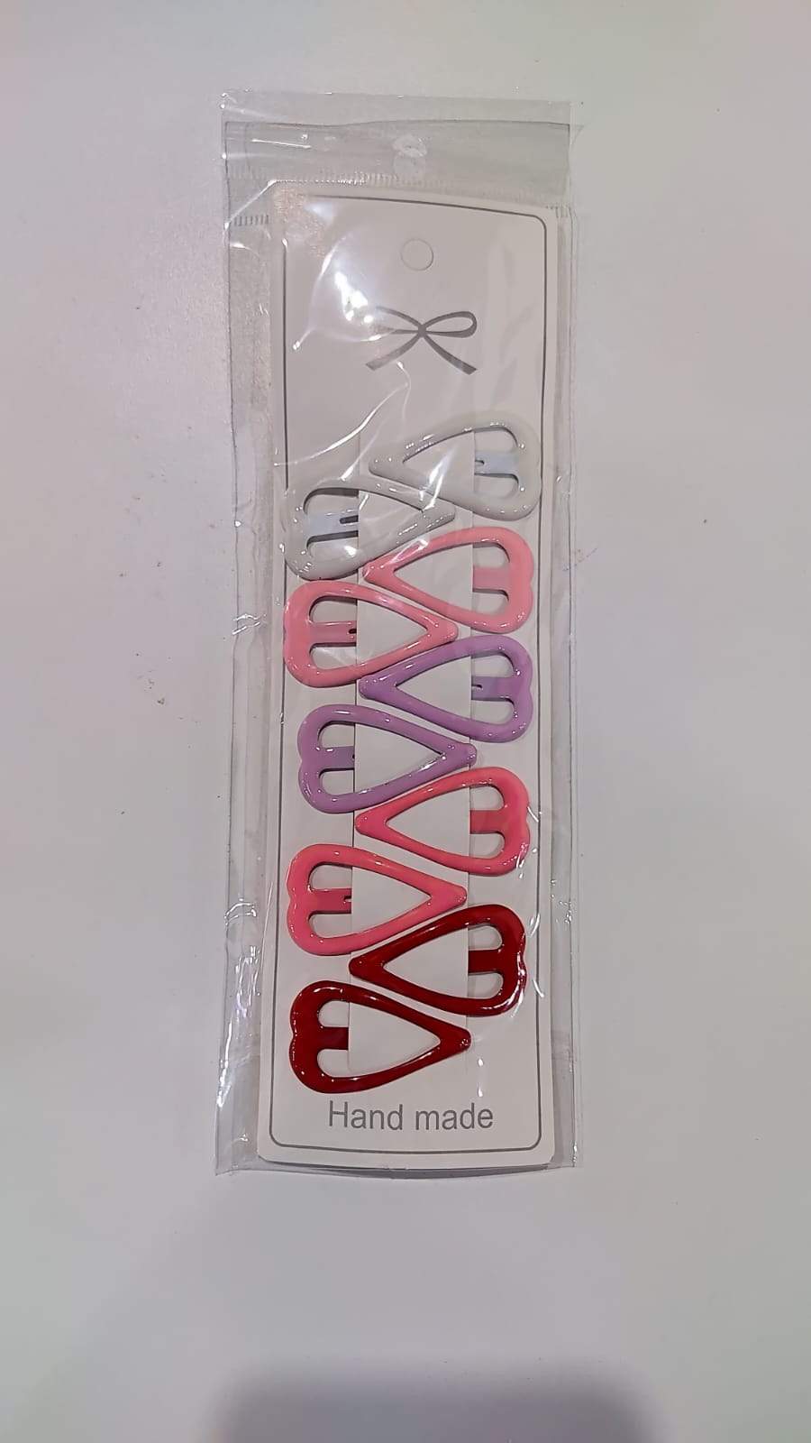 💖✨ Trabas Tic Tac con Forma de Corazón x 10 Unidades ✨💖