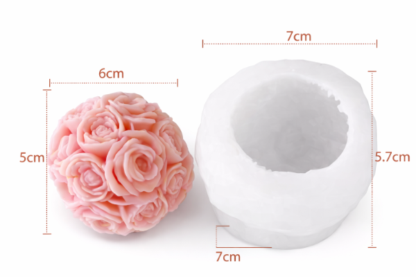 🌸✨ Molde Bola de Flor Cod. 396 💫