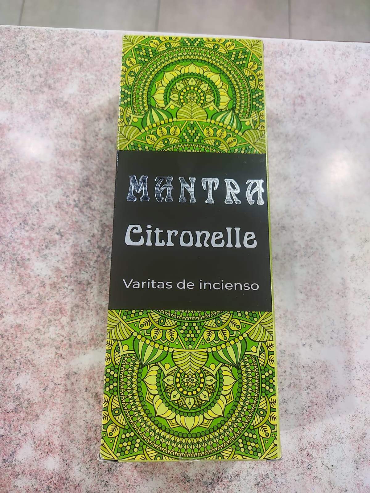 Sahumerios Mantra – Caja x6 Tubos Hexagonales 🕉️✨