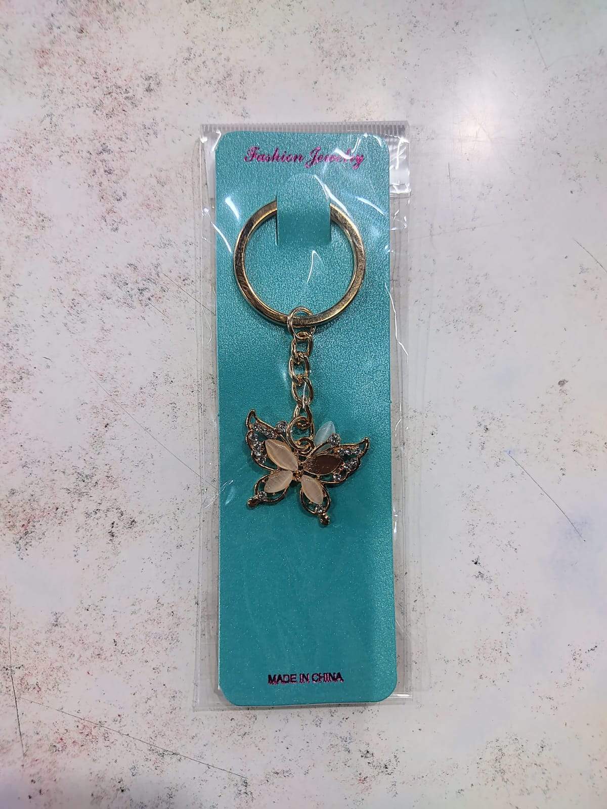 ✨🔑 Llaveros Dorados con Dijes y Strass – Docena 🔑✨