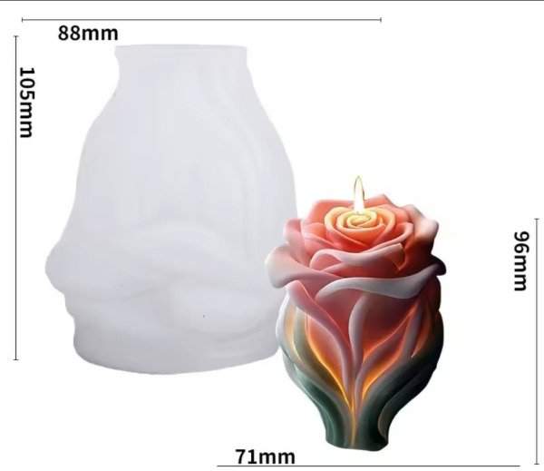 🌸✨ Molde Flor Grande Cod. 400 💫