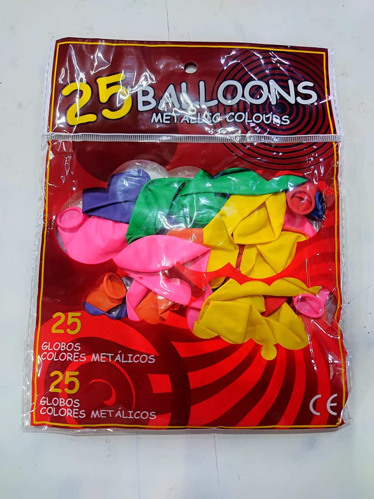 🎈 GLOBOS – BOLSA POR 25 UNIDADES 🎈