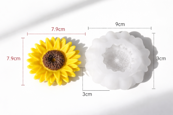 Molde con forma de Girasil Nº 361