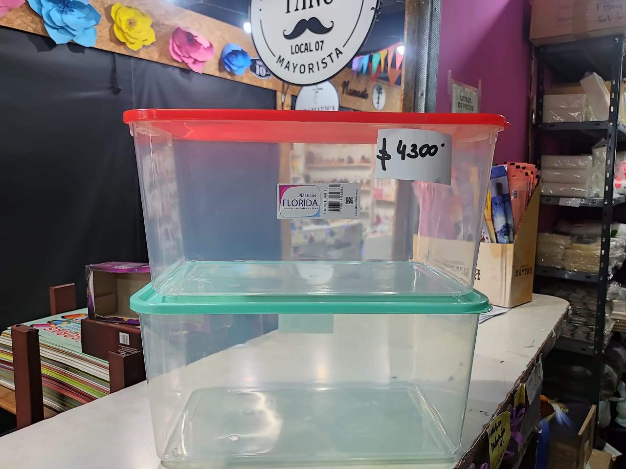 📦 Tupper Rectangular de 8 L — Gran Capacidad y Alta Resistencia