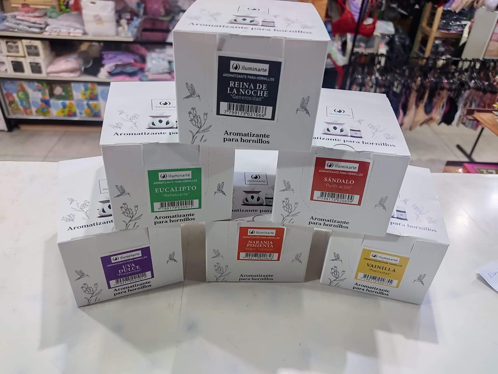 ✨ Esencias – Por 10 Cajas Cerradas x12 Frascos ✨